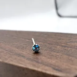 nzrm2ma piercing nez oxyde rond 2mm coloré argent 925 millième (22 ct) 0,5g argent 925 millième (22 ct) 0,05g