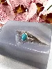 bague en argent turquoise argent 925 millième (22 ct) 1,79g
