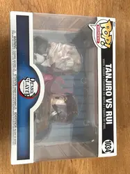 figurine funko! pop - demon slayer n°1034 - tanjiro vs. rui (49009)
