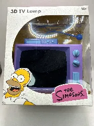 lampe télévision - the simpsons