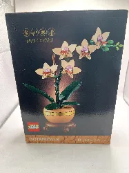 lego botanicals - lego icons - l'orchidée miniature - 10343