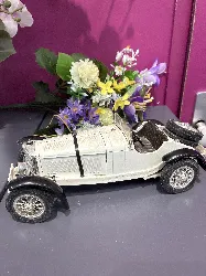 mercedes-benz ssk 1928 beige 1/18 burago