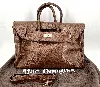 sac à main mac douglas en cuir marron avec bandoulière
