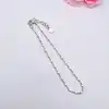 bracelet argent fine avec des billes 16-19cm argent 925 millième (22 ct) 1,22g