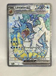 carte pokémon léviator ex téracristal fa 225/198 écarlate et violet fr