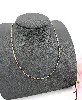 chaîne maille gourmette en or or 750 millième (18 ct) 5,18g