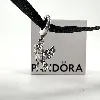 charm pandora chouette hedwige  argent 925 millième (22 ct) 4,25g