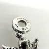 charm pandora chouette hedwige  argent 925 millième (22 ct) 4,25g