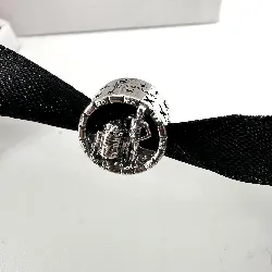 charm pandora disney ajoure star wars c3po et r2d2 argent 925 millième (22 ct) 3,45g