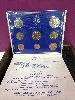 coffret 8 pieces euros vatican - 2007 - benoit xvi