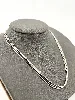collier en argent multi-rong l42cm argent 925 millième (22 ct) 9,40g