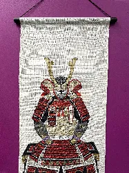 decoration murale samurai