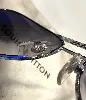lunettes de soleil louis vuitton aviateur damier azur z0203u en métal argenté verres gris dégradés