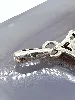 pendentif argent croix ambre argent 925 millième (22 ct) 6,58g