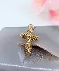 pendentif croix en filigrane or 750 millième (18 ct) 3,23g