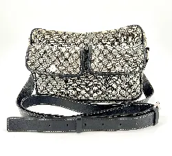 sac céline macadam en toile et cuir