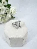 bague swarovski mesmera en cristal taille octogonale et métal rhodié t58