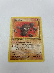 carte pokemon racaillou 47/62 1er edition