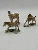 lot de 3 figurines chevaux en ceramique