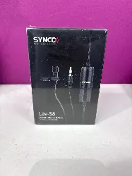 microphone cravate omnidirectionnel à condensateur synco lav-s8