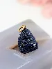 pendentif buddah en lapis-lazuli avec la bélière en or or 750 millième (18 ct) 5,61g