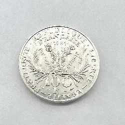 pièce 100 francs marie curie 1984 argent 900 millième 15g