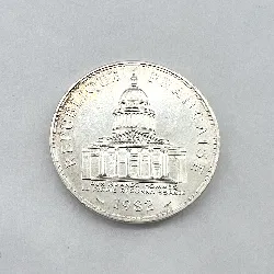 pièce 100 francs panthéon 1982 argent 900 millième 15g