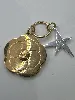 porte clés chanel doré