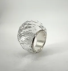 bague swarovski nirvana en cristal blanc t52