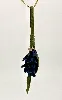 bijoux de sac fleur muguet bleu