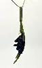 bijoux de sac fleur muguet bleu