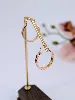boucles d'oreilles créoles en or or 750 millième (18 ct) 3,33g