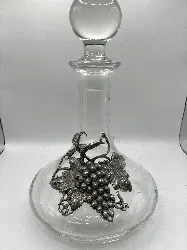 carafe à décanter déco en etain