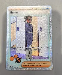 carte pokémon dresseur nérine 170/131 holo