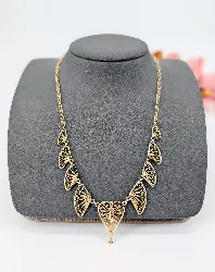 collier drapé maille filigrane or 750 millième (18 ct) 14,21g