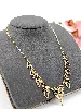 collier drapé maille filigrane or 750 millième (18 ct) 14,21g