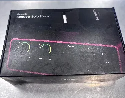 pack focusrite - scarlett 4 solo studio