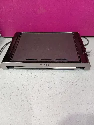 plancha - électrique - philips hd4418 - 1110 cm ² - noir/métal