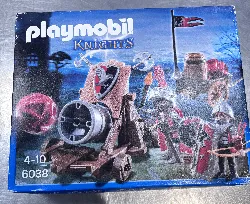 playmobil 6038 - chevaliers de l'aigle avec canon