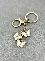 porte-clés papillon en émail