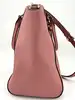 sac à main michael kors ciara en cuir saffiano rose avec bandoulière amovible et réglable
