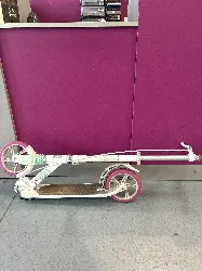 trottinette oxelo mid 9 blanc rose