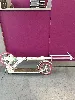 trottinette oxelo mid 9 blanc rose