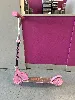 trottinette racing scooter noir et rose