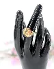 bague medaille d'amour augis or 750 millième (18 ct) 5,47g
