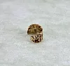 bague ouverte avec motif