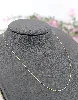 chaine fine maille forçat limée en or or 750 millième (18 ct) 1,13g