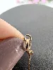 chaine fine maille forçat limée en or or 750 millième (18 ct) 1,13g