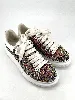 chaussures  / baskets à paillettes alexander mcqueen oversize