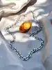 collier en argent maille jaseron l60 argent 925 millième (22 ct) 27,34g